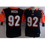 Nike Cincinnati Bengals #92 Dontay Moch Black Elite Jersey