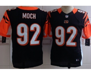 Nike Cincinnati Bengals #92 Dontay Moch Black Elite Jersey