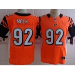 Nike Cincinnati Bengals #92 Dontay Moch Orange Elite Jersey