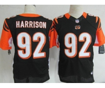 Nike Cincinnati Bengals #92 James Harrison Black Elite Jersey