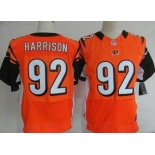 Nike Cincinnati Bengals #92 James Harrison Orange Elite Jersey