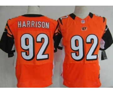 Nike Cincinnati Bengals #92 James Harrison Orange Elite Jersey