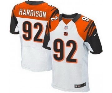 Nike Cincinnati Bengals #92 James Harrison White Elite Jersey