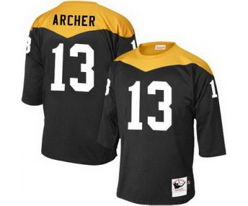 Men's Pittsburgh Steelers #13 Dri Archer Black 1967 Home Throwback NFL Jersey