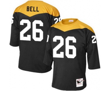 Men's Pittsburgh Steelers #26 LeVeon Bell Black 1967 Home Throwback NFL Jersey