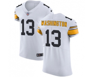 Nike Pittsburgh Steelers #13 James Washington White Men's Stitched NFL Vapor Untouchable Elite Jersey