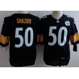 Nike Pittsburgh Steelers #50 Ryan Shazier Black Elite Jersey