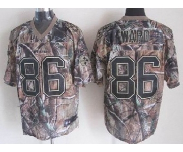 Nike Pittsburgh Steelers #86 Hines Ward Realtree Camo Elite Jersey