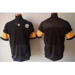 Nike Pittsburgh Steelers Blank Black Elite Jersey