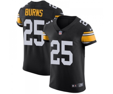 Nike Steelers #25 Artie Burns Black Alternate Men's Stitched NFL Vapor Untouchable Elite Jersey