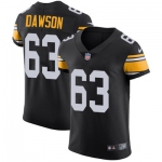 Nike Steelers #63 Dermontti Dawson Black Alternate Men's Stitched NFL Vapor Untouchable Elite Jersey