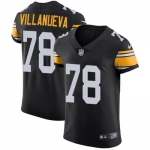 Nike Steelers #78 Alejandro Villanueva Black Alternate Men's Stitched NFL Vapor Untouchable Elite Jersey