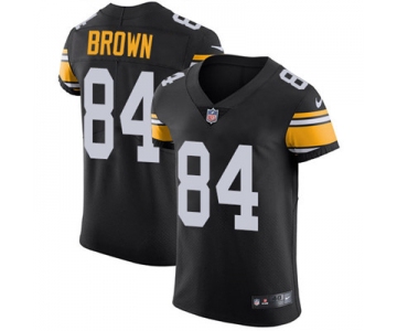 Nike Steelers #84 Antonio Brown Black Alternate Men's Stitched NFL Vapor Untouchable Elite Jersey