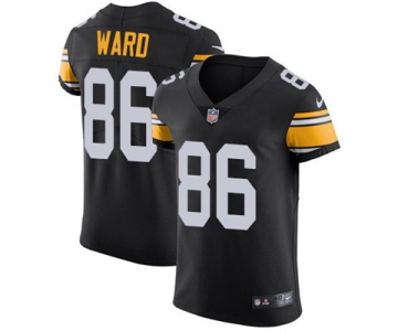 Nike Steelers #86 Hines Ward Black Alternate Men's Stitched NFL Vapor Untouchable Elite Jersey