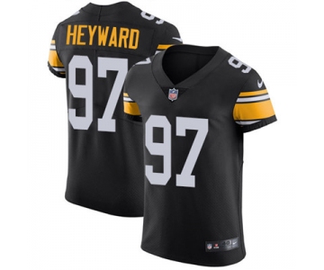 Nike Steelers #97 Cameron Heyward Black Alternate Men's Stitched NFL Vapor Untouchable Elite Jersey