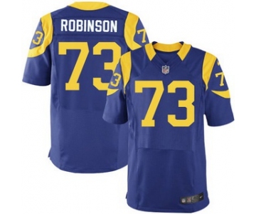 Los Angeles Rams #73 Greg Robinson Royal Blue Alternate NFL Nike Elite Jersey