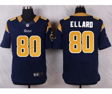 Men's St. Louis Rams #80 Henry Ellard Navy Blue Retired Player NFL Nike Elite Jersey