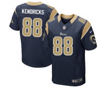 Men's St. Louis Rams #88 Lance Kendricks Navy Blue Team Color NFL Nike Elite Jersey