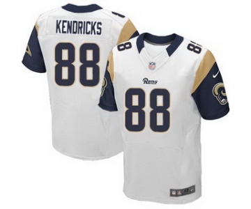 Men's St. Louis Rams #88 Lance Kendricks White Road NFL Nike Elite Jersey