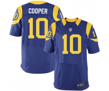 Nike Rams #10 Pharoh Cooper Royal Blue Alternate Men's Stitched NFL Elite Jersey