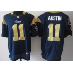 Nike St. Louis Rams #11 Tavon Austin Navy Blue Elite Jersey