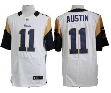 Nike St. Louis Rams #11 Tavon Austin White Elite Jersey
