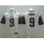 Nike St. Louis Rams #9 Austin Davis White Elite Jersey