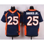 Men's Denver Broncos #25 Chris Harris Jr. Navy Blue Alternate NFL Nike Elite Jersey