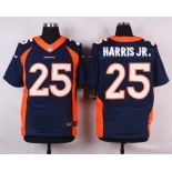 Men's Denver Broncos #25 Chris Harris Jr. Navy Blue Alternate NFL Nike Elite Jersey