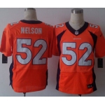 Men's Denver Broncos #52 Corey Nelson 2013 Nike Orange Elite Jersey
