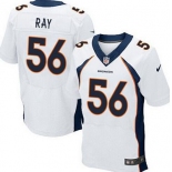 Men's Denver Broncos #56 Shane Ray 2013 Nike White Elite Jersey