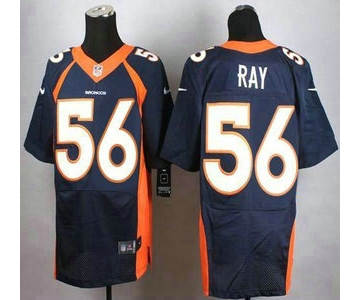 Men's Denver Broncos #56 Shane Ray Navy Blue Alternate NFL Nike Elite Jersey