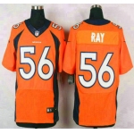 Men's Denver Broncos #56 Shane Ray Orange Team Color NFL Nike Elite Jersey