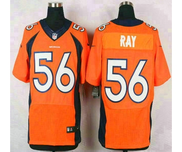 Men's Denver Broncos #56 Shane Ray Orange Team Color NFL Nike Elite Jersey