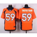 Men's Denver Broncos #59 Danny Trevathan Navy Blue Alternate NFL Nike Elite Jersey