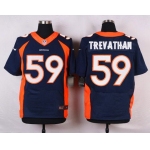 Men's Denver Broncos #59 Danny Trevathan Orange Team Color NFL Nike Elite Jersey