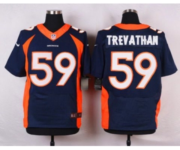 Men's Denver Broncos #59 Danny Trevathan Orange Team Color NFL Nike Elite Jersey