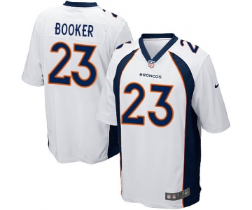 Nike Broncos #23 Devontae Booker White Stitched NFL New Elite Jersey