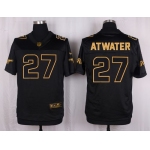 Nike Broncos #27 Steve Atwater Black Men's Stitched NFL Elite Pro Line Gold Collection Jersey