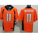 Nike Denver Broncos #11 Jordan Norwood 2013 Orange Elite Jersey