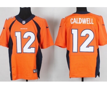 Nike Denver Broncos #12 Andre Caldwell 2013 Orange Elite Jersey