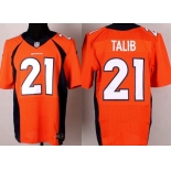 Nike Denver Broncos #21 Aqib Talib 2013 Orange Elite Jersey