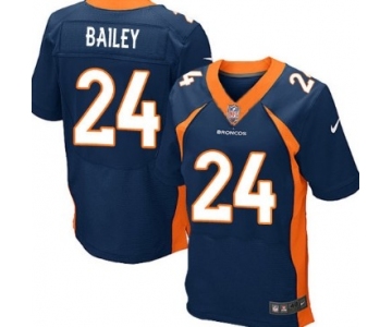 Nike Denver Broncos #24 Champ Bailey 2013 Blue Elite Jersey