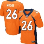Nike Denver Broncos #26 Rahim Moore 2013 Orange Elite Jersey