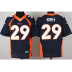 Nike Denver Broncos #29 Bradley Roby 2013 Blue Elite Jersey