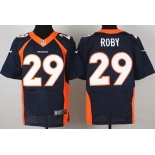 Nike Denver Broncos #29 Bradley Roby 2013 Blue Elite Jersey