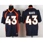 Nike Denver Broncos #43 T.J. Ward 2013 Blue Elite Jersey