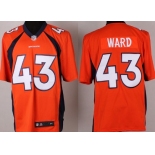 Nike Denver Broncos #43 T.J. Ward 2013 Orange Elite Jersey