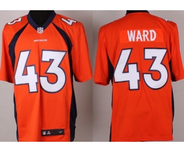 Nike Denver Broncos #43 T.J. Ward 2013 Orange Elite Jersey