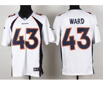 Nike Denver Broncos #43 T.J. Ward 2013 White Elite Jersey